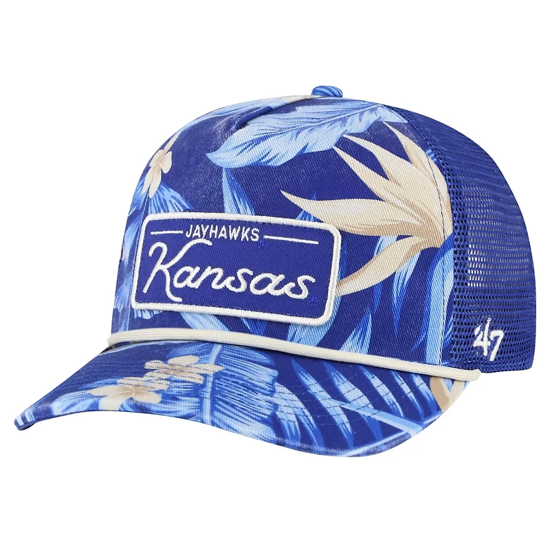 '47 Kansas Jayhawks Tropicalia Hitch Adjustable Hat