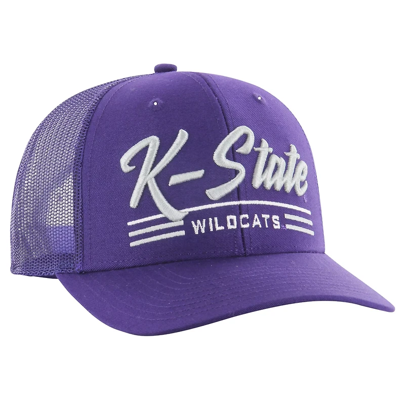 '47 Kansas State Wildcats Garner Trucker Adjustable Hat