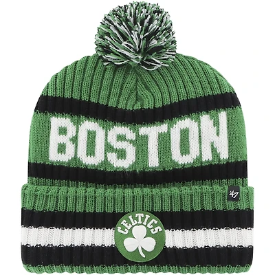 '47 Kelly Boston Celtics Bering Cuffed Knit Hat with Pom
