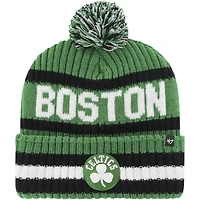 '47 Kelly Boston Celtics Bering Cuffed Knit Hat with Pom