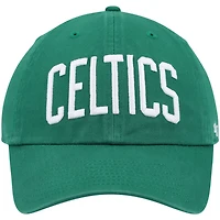 '47 Kelly Boston Celtics Clean Up Wordmark Adjustable Hat