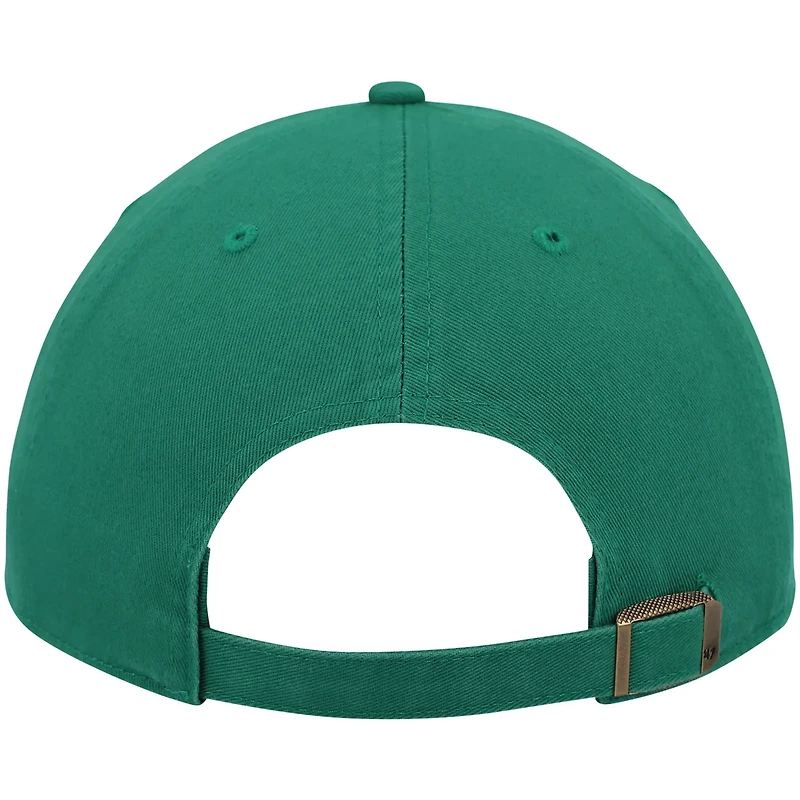 '47 Kelly Boston Celtics Clean Up Wordmark Adjustable Hat