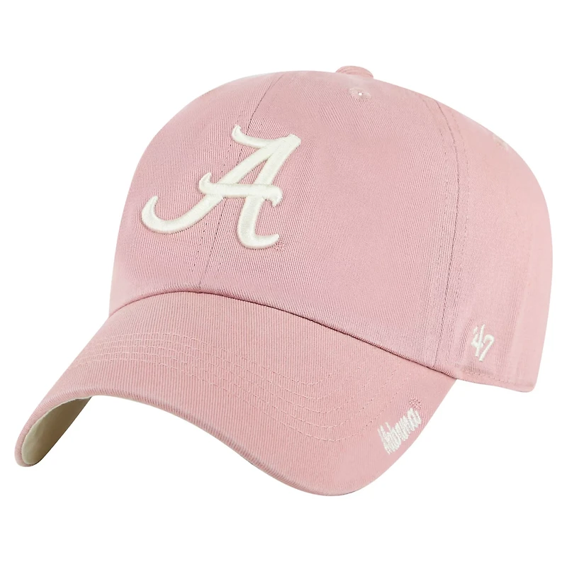 '47 Light Alabama Crimson Tide Dusty Miata Clean Up Adjustable Hat