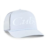 '47 Light Chicago Cubs Foundation Script Hitch Adjustable Trucker Hat