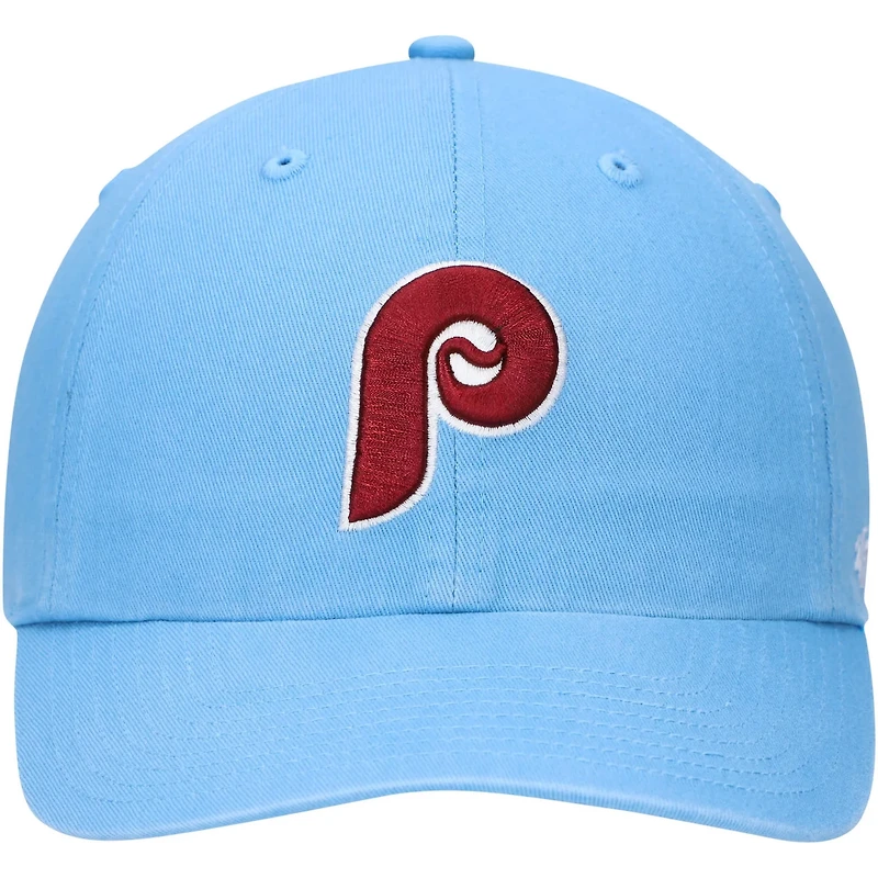 '47 Light Philadelphia Phillies Logo Cooperstown Collection Clean Up Adjustable Hat