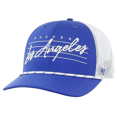 '47 Los Angeles Dodgers Downburst Trucker Adjustable Hat
