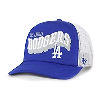 '47 Los Angeles Dodgers Meander Foam Trucker Snapback Hat