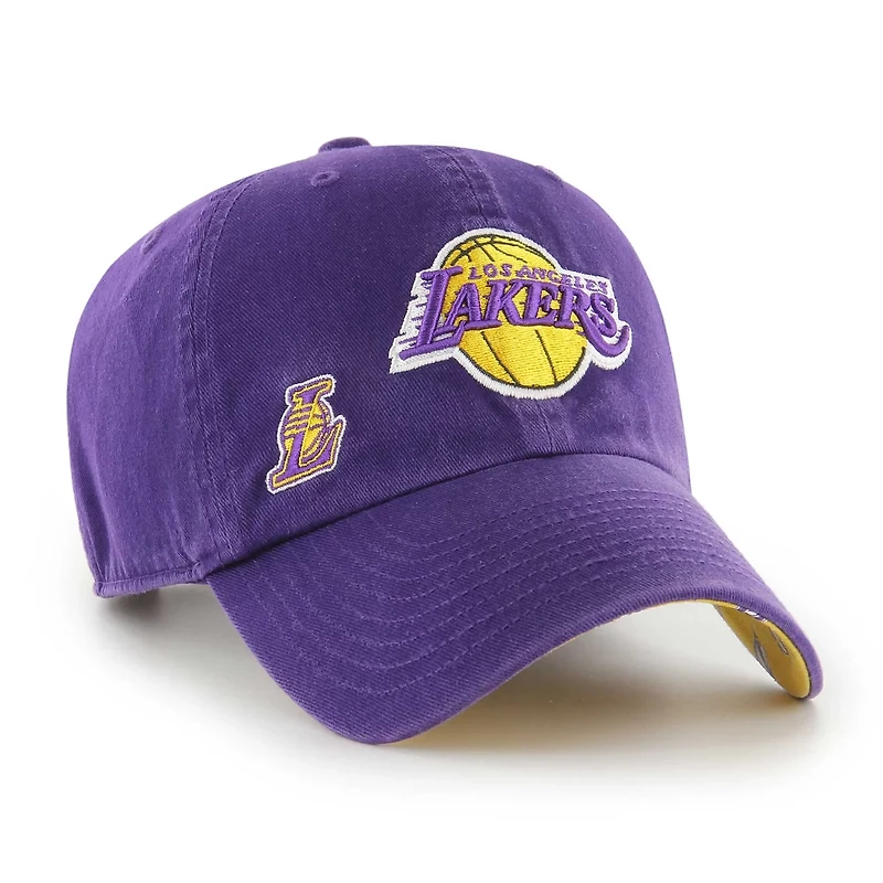 '47 Los Angeles Lakers Confetti Undervisor Clean Up Adjustable Hat