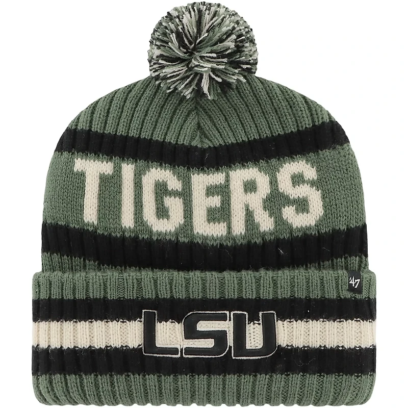 '47 LSU Tigers OHT Military Appreciation Bering Cuffed Knit Hat with Pom