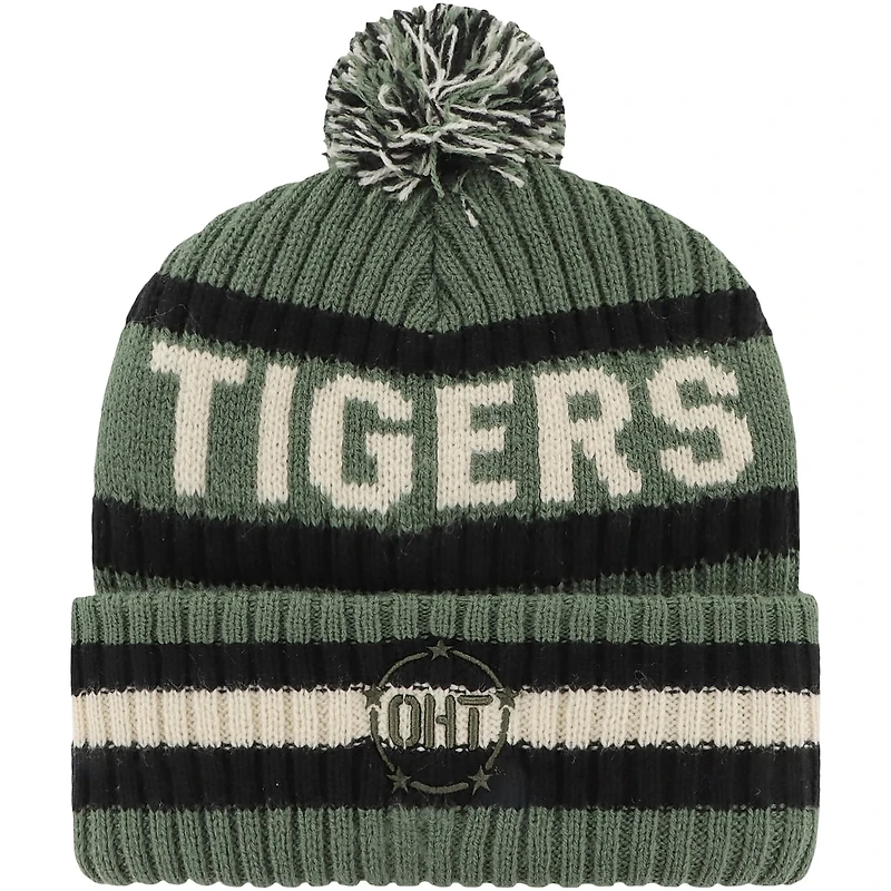'47 LSU Tigers OHT Military Appreciation Bering Cuffed Knit Hat with Pom