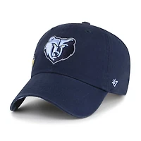 '47 Memphis Grizzlies Confetti Undervisor Clean Up Adjustable Hat