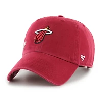 '47 Miami Heat Confetti Undervisor Clean Up Adjustable Hat