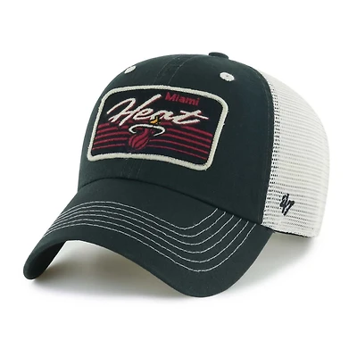 '47 Miami Heat Five Point Patch Clean Up Adjustable Hat