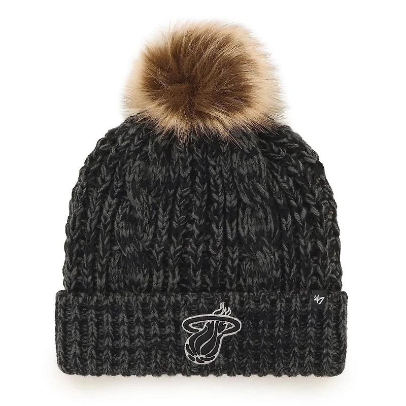 '47 Miami Heat Meeko Cuffed Knit Hat with Pom