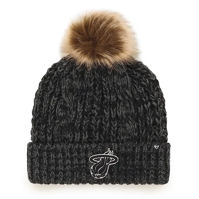 '47 Miami Heat Meeko Cuffed Knit Hat with Pom
