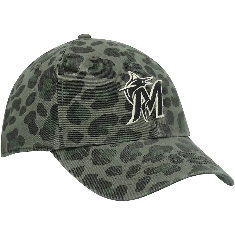 '47 Miami Marlins Bagheera Clean Up Adjustable Hat