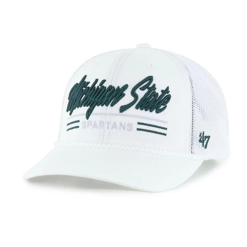 '47 Michigan State Spartans Garner Rope Trucker Adjustable Hat