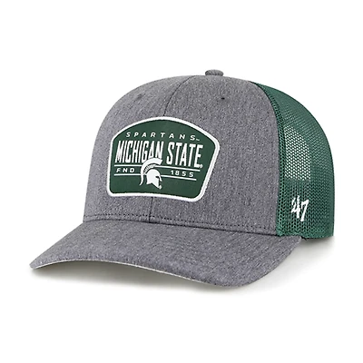 '47 Michigan State Spartans Slate Trucker Snapback Hat
