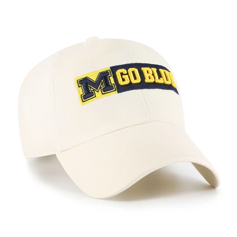'47 Michigan Wolverines Clean Up Adjustable Hat