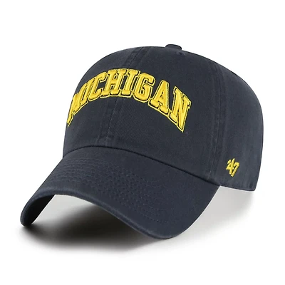 '47 Michigan Wolverines Clean Up Adjustable Hat
