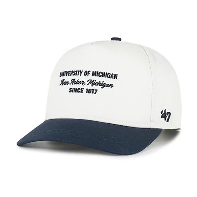 '47 Michigan Wolverines Contemporary Basics Two-Tone Hitch Adjustable Hat