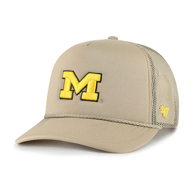 '47 Michigan Wolverines Foam Front Mesh Trucker Snapback Hat
