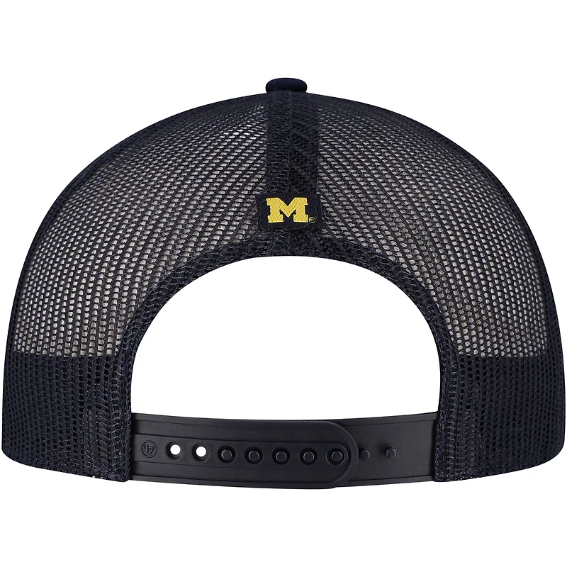 '47 Michigan Wolverines Garner Trucker Adjustable Hat