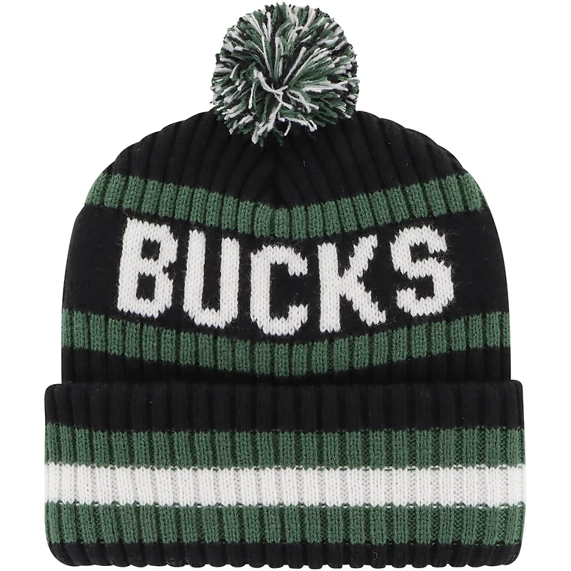 '47 Milwaukee Bucks Bering Cuffed Knit Hat with Pom