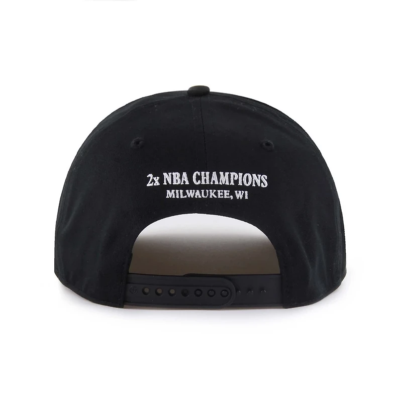 '47 Milwaukee Bucks Every Time Past Champs Hitch Adjustable Hat
