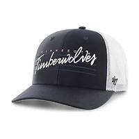 '47 Minnesota Timberwolves Downburst Trucker Adjustable Hat