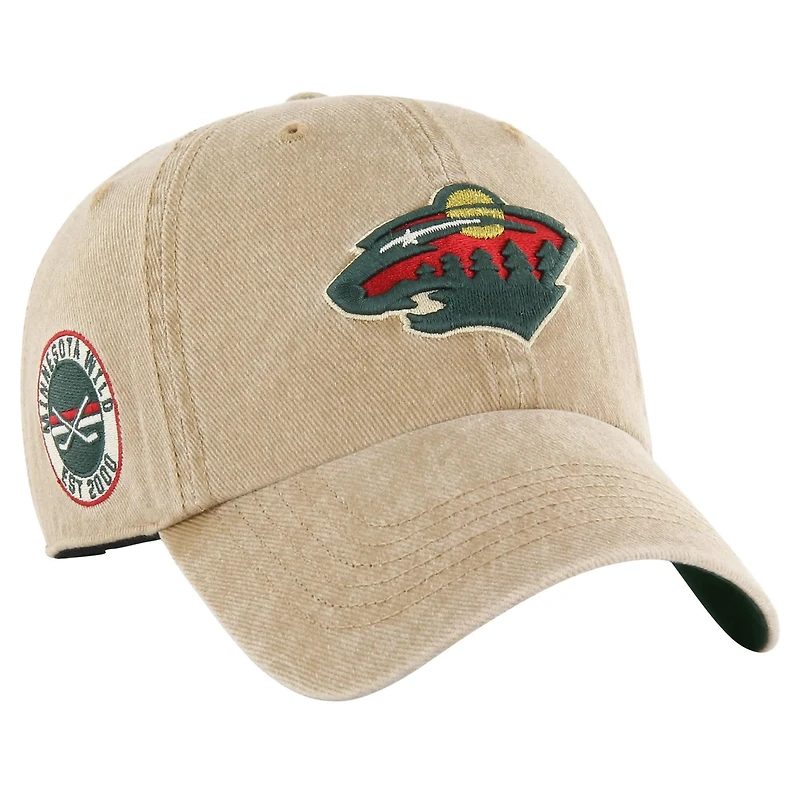 '47 Minnesota Wild Earldor Clean Up Adjustable Hat