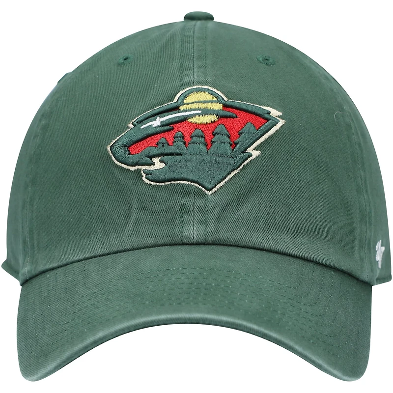 '47 Minnesota Wild Team Clean Up Adjustable Hat