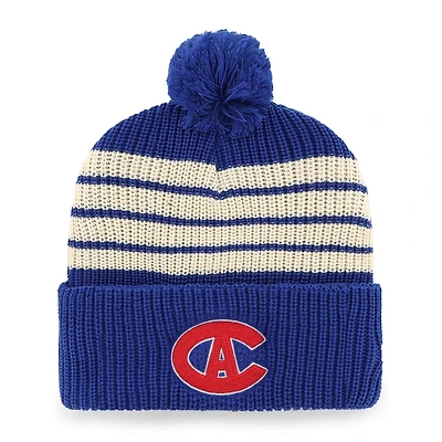 '47 Montreal Canadiens Old Time Hockey Barn Cuffed Knit Hat with Pom