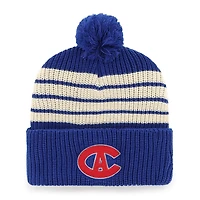 '47 Montreal Canadiens Old Time Hockey Barn Cuffed Knit Hat with Pom