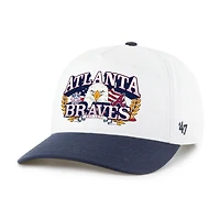 '47 Navy Atlanta Braves Americana Eagle Hitch Adjustable Hat