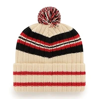 '47 Nebraska Huskers Hone Patch Cuffed Knit Hat with Pom
