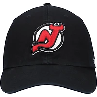 '47 New Jersey Devils Primary Logo Clean Up Adjustable Hat