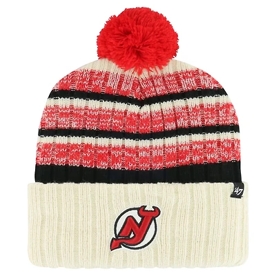 '47 New Jersey Devils Tavern Cuffed Knit Hat with Pom