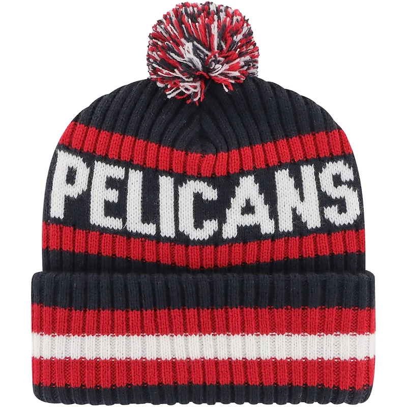 '47 New Orleans Pelicans Bering Cuffed Knit Hat with Pom