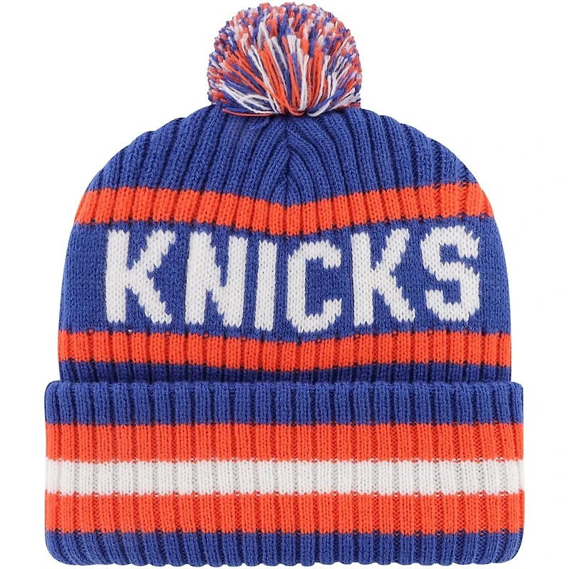 '47 New York Knicks Bering Cuffed Knit Hat with Pom
