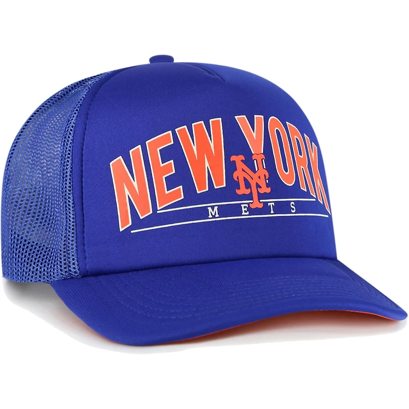 '47 New York Mets Backhaul Foam Trucker Snapback Hat