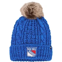 '47 New York Rangers Meeko Cuffed Knit Hat with Pom