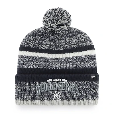 '47 New York Yankees 2024 American League Champions Northward Cuffed Knit Hat with Pom