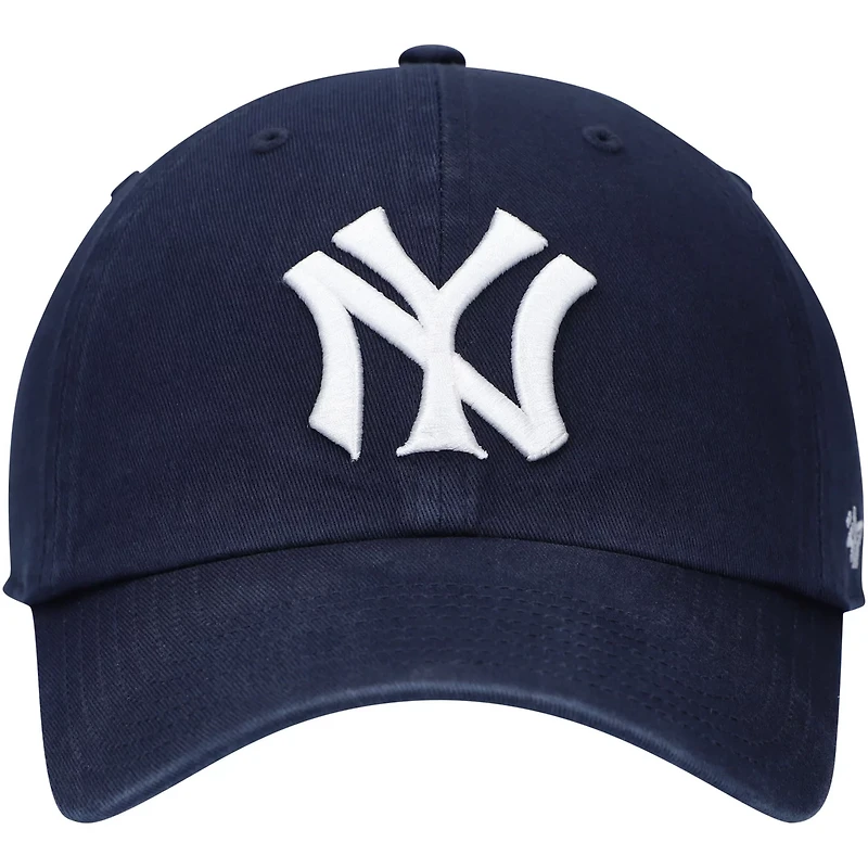 '47 New York Yankees Logo Cooperstown Collection Clean Up Adjustable Hat