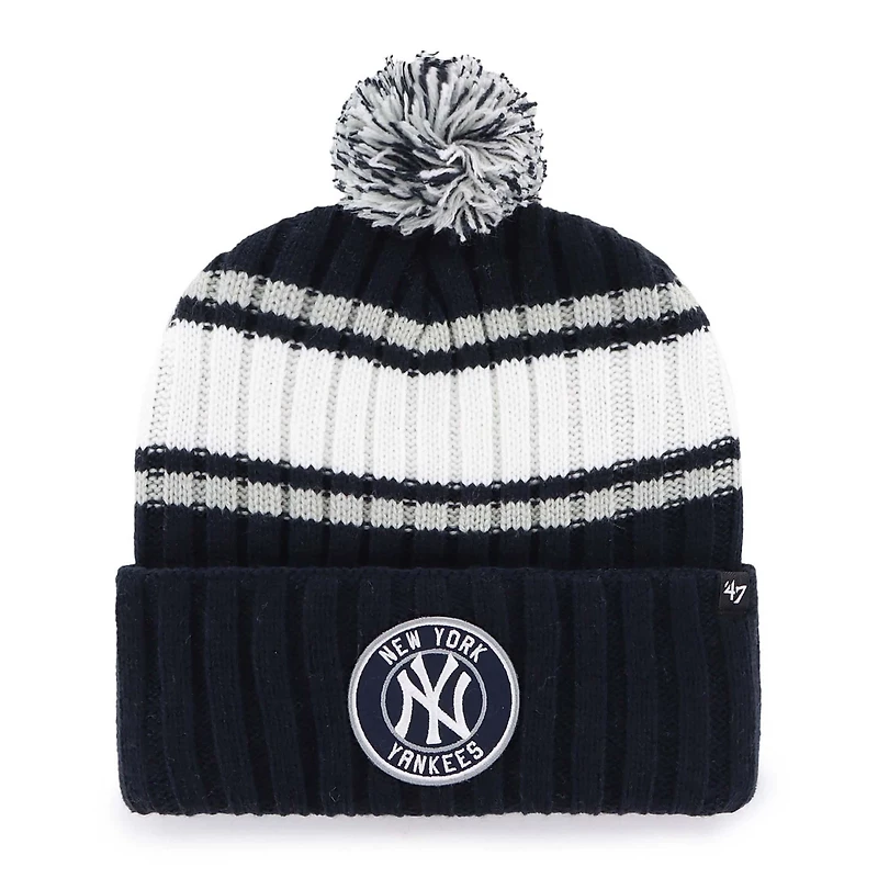 '47 New York Yankees Plateau Cuffed Knit Hat with Pom