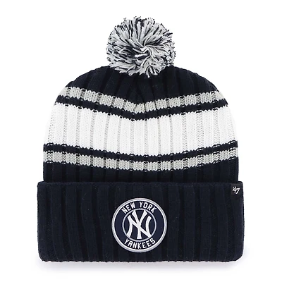 '47 New York Yankees Plateau Cuffed Knit Hat with Pom