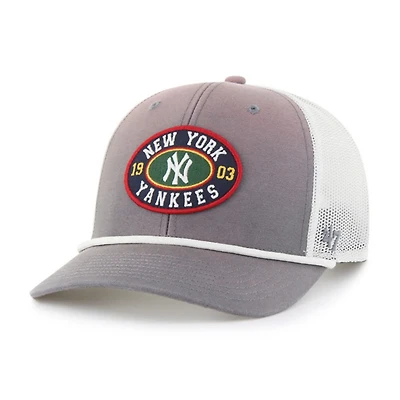 '47 New York Yankees Tide Sweep Rope Trucker Adjustable Hat