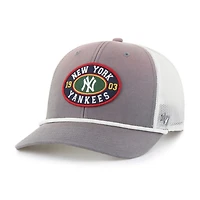 '47 New York Yankees Tide Sweep Rope Trucker Adjustable Hat