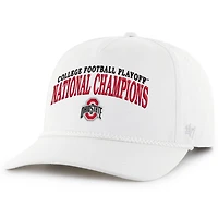 '47 Ohio State Buckeyes College Football Playoff 2024 National Champions Rope Hitch Adjustable Hat