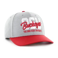 '47 Ohio State Buckeyes Local State Midfield Adjustable Hat